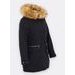 Zateplená dámská zimní bunda černá