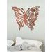 Dřevěný obraz na zeď Motýl