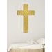 Dřevěná nástěnná dekorace Kříž