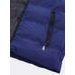 Pánská prošívaná vesta tmavě modrá