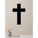 Dřevěná nástěnná dekorace Kříž