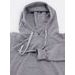 Dámska mikina s kapucňou sivá