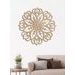 Dřevěná mandala na zeď BLOOM