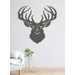 Dřevěný obrázek jelena