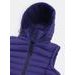 Dámska prešívaná vesta indigová