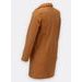 Dámsky kabát svetlohnedý