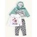 Dětská tepláková souprava MACKOVÉ mentolová