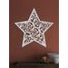 Dřevěná dekorace Hvězda Orientu