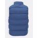 Pánská prošívaná vesta modrá