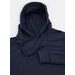 Pánská mikina s kapucí a klokaní kapsou tmavě modrá
