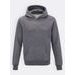 Pánská mikina s kapucí a klokaní kapsou grafitová