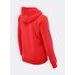 Dámská sportovní mikina s kapucí červená
