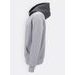 Pánská mikina s kapucí šedá