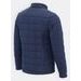 Pánska prechodná prešívaná bunda tmavomodrá