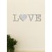 Drevený nápis "LOVE"