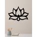 Dřevěný nástěnný obraz Flower LOTOS