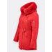 Dámska zimná bunda červená