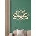Dřevěný nástěnný obraz Flower LOTOS