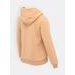 Dámská sportovní mikina s kapucí béžová