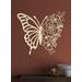 Dřevěný obraz na zeď Motýl