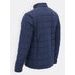 Pánska prechodná prešívaná bunda tmavomodrá