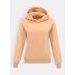 Dámská sportovní mikina s kapucí béžová