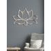 Dřevěný nástěnný obraz Flower LOTOS