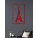 Dřevěný obrázek Eiffelovy věže