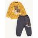 Dětská tepláková souprava SMĚJÍCÍ MEDVÍKO žlutá