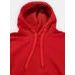 Pánská mikina s kapucí červená