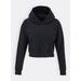 Dámská mikina crop top černá