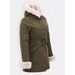 Dámská zimní bunda khaki