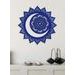 Drevene mandala MOON