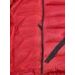Dámská prošívaná bunda s kapucí červená