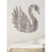 Dřevěný obraz Elegantní labuť