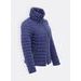 Dámská prošívaná bunda indigo