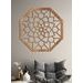 Dřevěná mandala na zeď LAURA