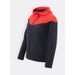 Dámská joggingová bunda černo-červená