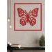Drevený obraz Motýľ