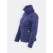 Dámská prošívaná bunda indigo