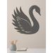 Dřevěný obraz Elegantní labuť