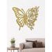 Dřevěný obraz na zeď Motýl