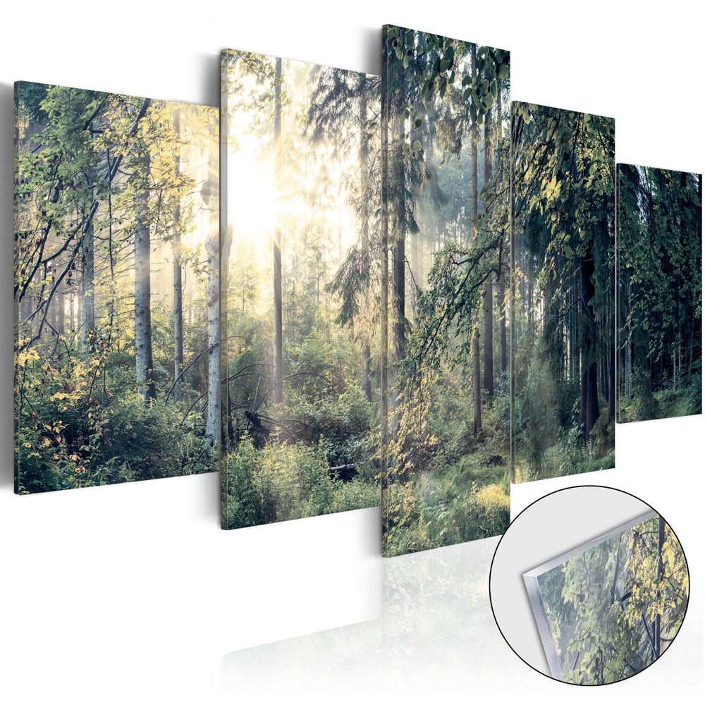 Obraz pohádková země na akrylátovém skle - Fairytale Landscape - 100x50