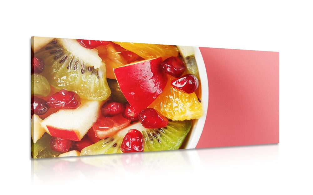 Obraz letný ovocný šalát