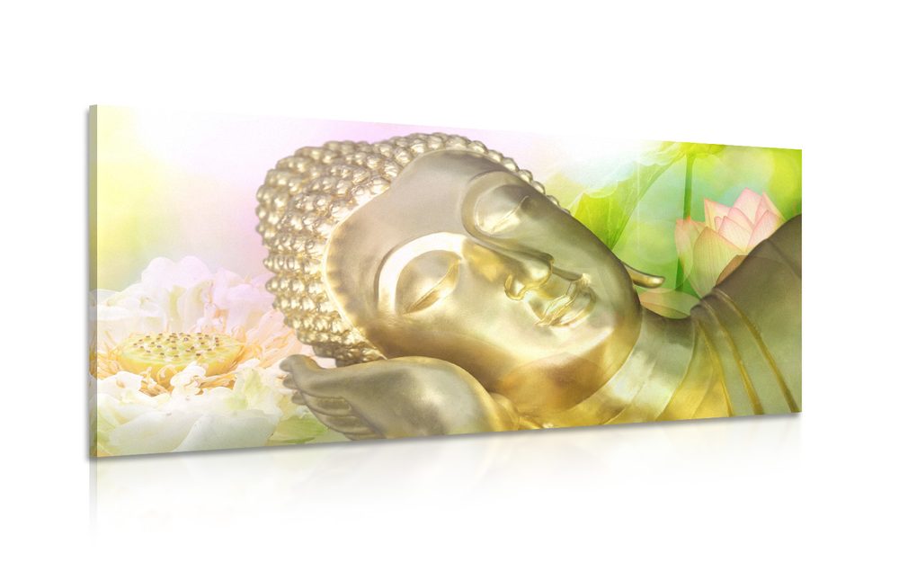 Obraz spící Budha