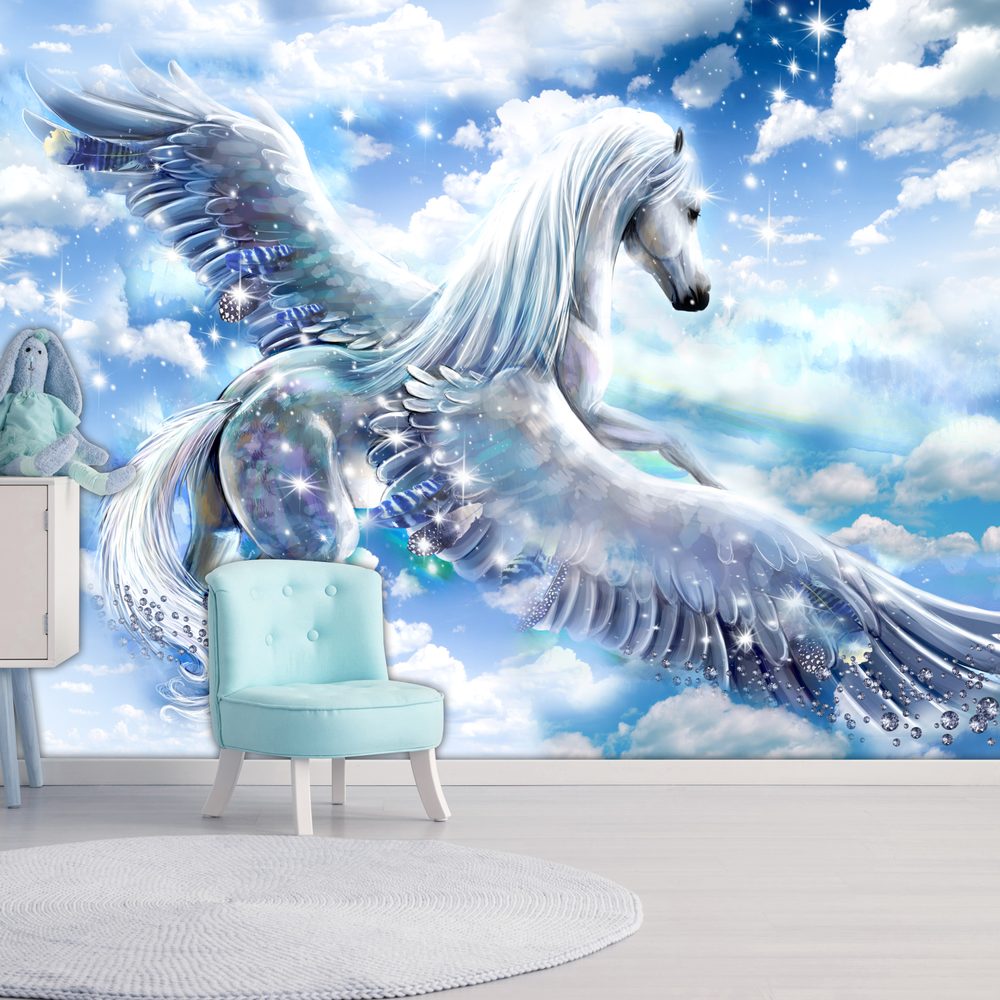 Samolepicí tapeta okřídlený kůň - Pegasus