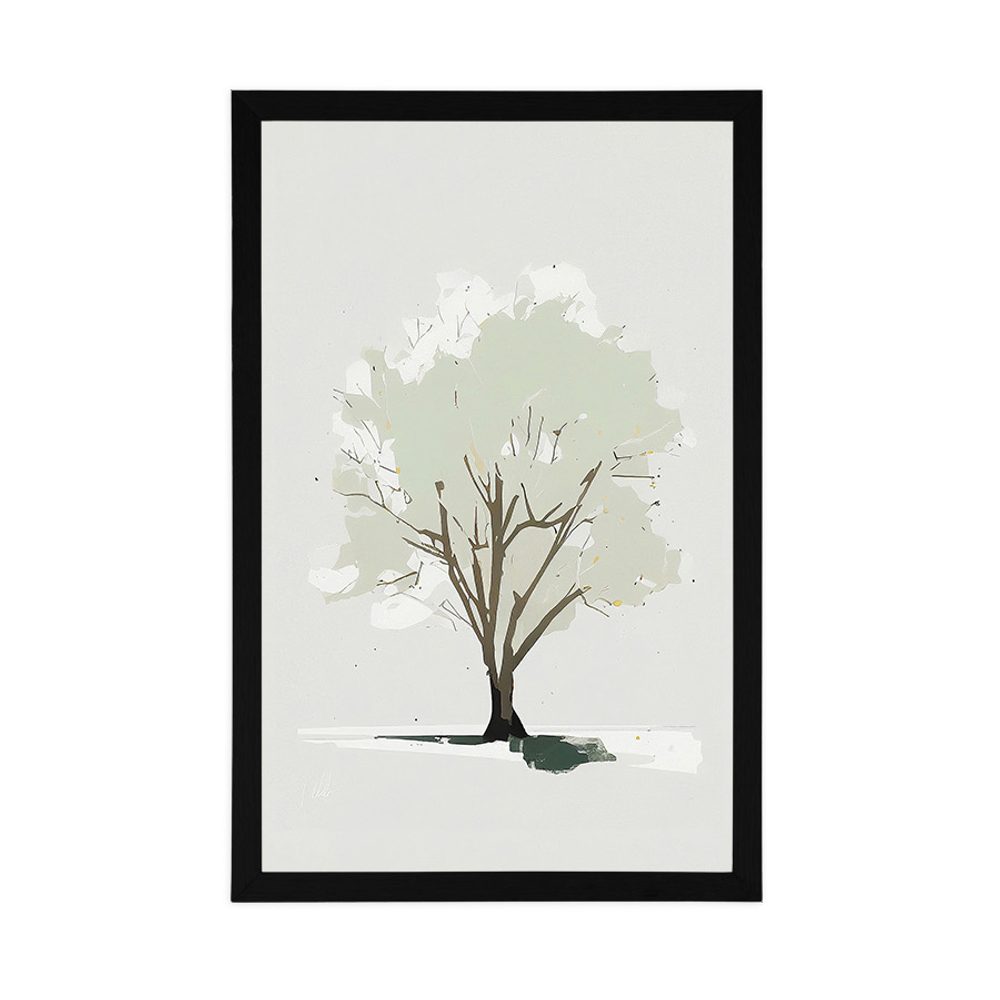 E-shop Plagát strom s nádychom minimalizmu