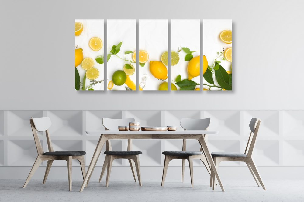 E-shop 5-dielny obraz zmes citrusových plodov