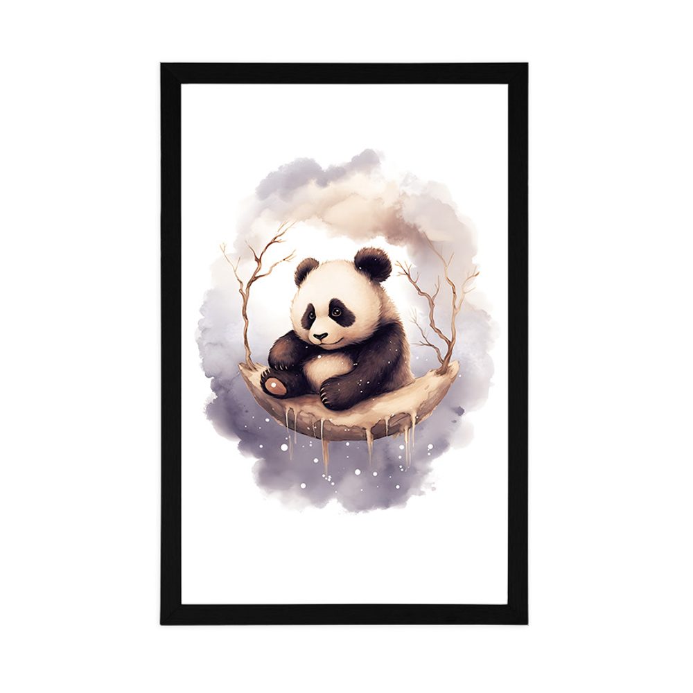 E-shop Plagát zasnená panda