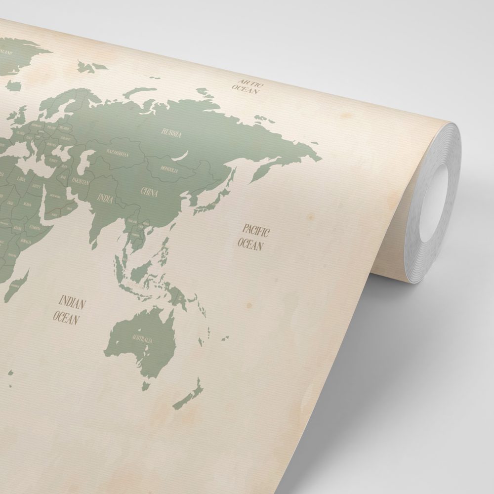E-shop Tapeta decentná mapa sveta